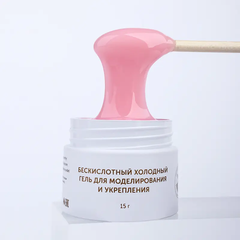 MiLK, Бескислотный гель для моделирования и укрепления MILK Modeling cool gel 04 Porcelain 15г